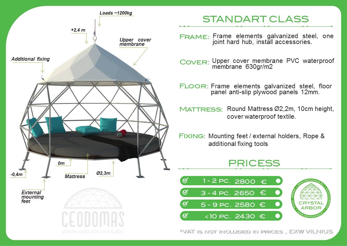 Pakabinama CRYSTAL Geometrinė SŪPYNĖ | Glamping