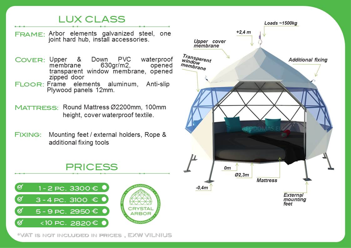 Pakabinama CRYSTAL Geometrinė SŪPYNĖ | Glamping