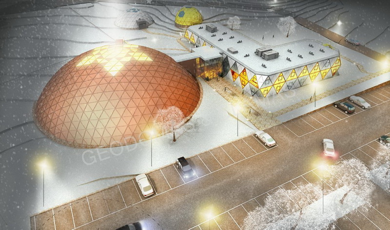 Viešbučio ir SPA kompleksas 5☆ | Futuristinės architektūros pastatas 3634m2