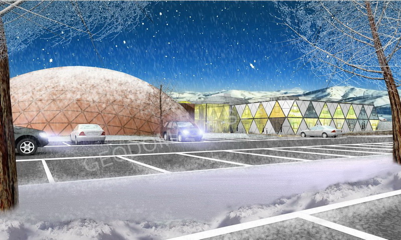 Viešbučio ir SPA kompleksas 5☆ | Futuristinės architektūros pastatas 3634m2