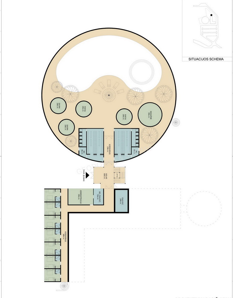Viešbučio ir SPA kompleksas 5☆ | Futuristinės architektūros pastatas 3634m2