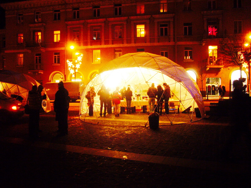 Vilnius – Europos Kultūros Sostinė 2009 | Mobilus Kupolas Renginiams