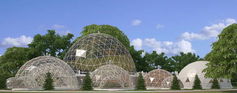 1700m2 Botanical Garden BFU Kantа Reconstruction | Kaliningrad, Russia
