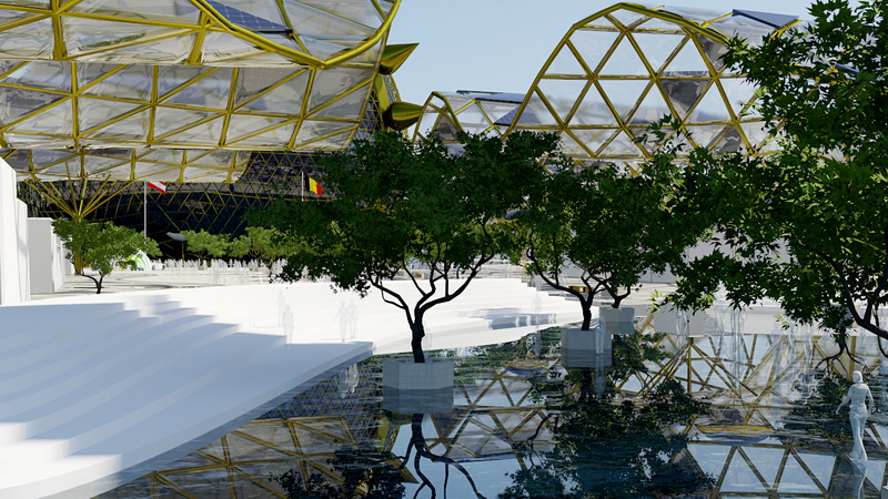 Mūsų idėjos sudarė “Expo 2017” projekto pagrindą | Autonomiškas energiją taupantis miestas stepėse