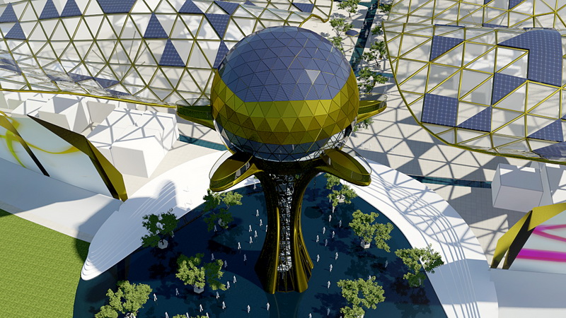 Mūsų idėjos sudarė “Expo 2017” projekto pagrindą | Autonomiškas energiją taupantis miestas stepėse