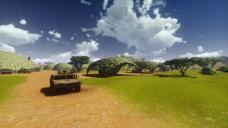 Kamufliažiniai Kompleksai Kupoluose | Spec. Operacijų Stovykloms ir Taikos Palaikymo Pajėgoms