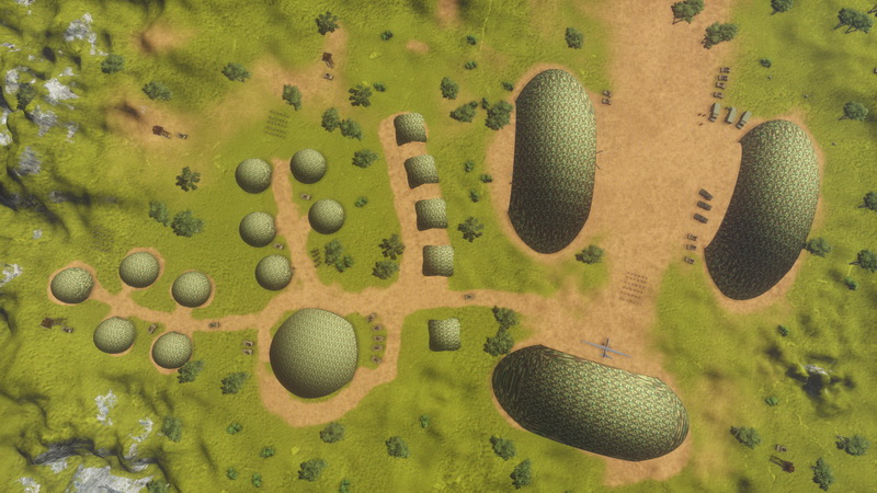 Kamufliažiniai Kompleksai Kupoluose | Spec. Operacijų Stovykloms ir Taikos Palaikymo Pajėgoms