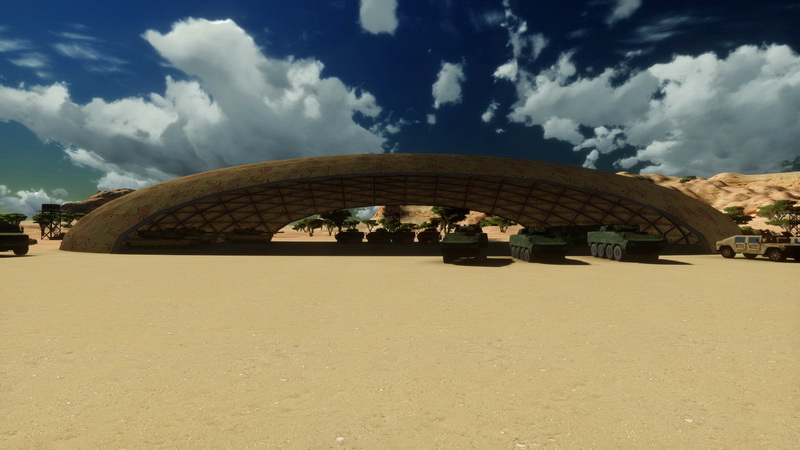 Kamufliažiniai Kompleksai Kupoluose | Spec. Operacijų Stovykloms ir Taikos Palaikymo Pajėgoms