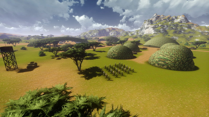 Kamufliažiniai Kompleksai Kupoluose | Spec. Operacijų Stovykloms ir Taikos Palaikymo Pajėgoms