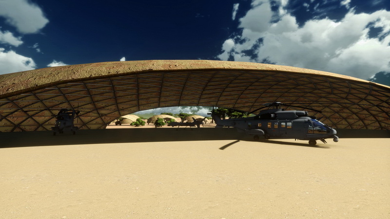 Kamufliažiniai Kompleksai Kupoluose | Spec. Operacijų Stovykloms ir Taikos Palaikymo Pajėgoms