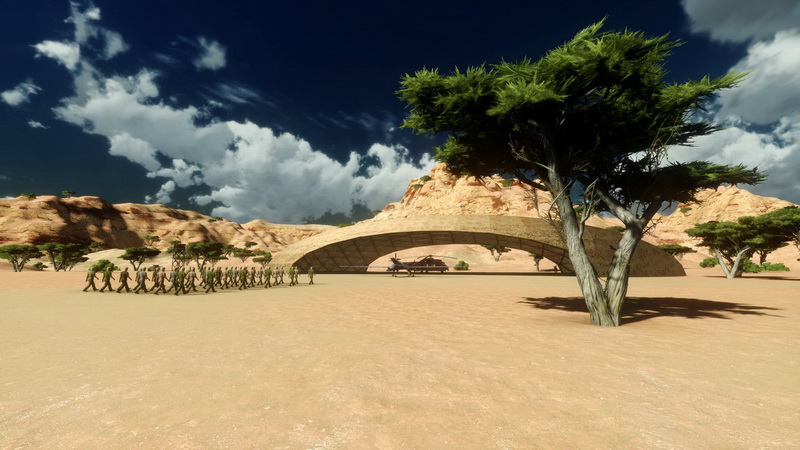 Kamufliažiniai Kompleksai Kupoluose | Spec. Operacijų Stovykloms ir Taikos Palaikymo Pajėgoms