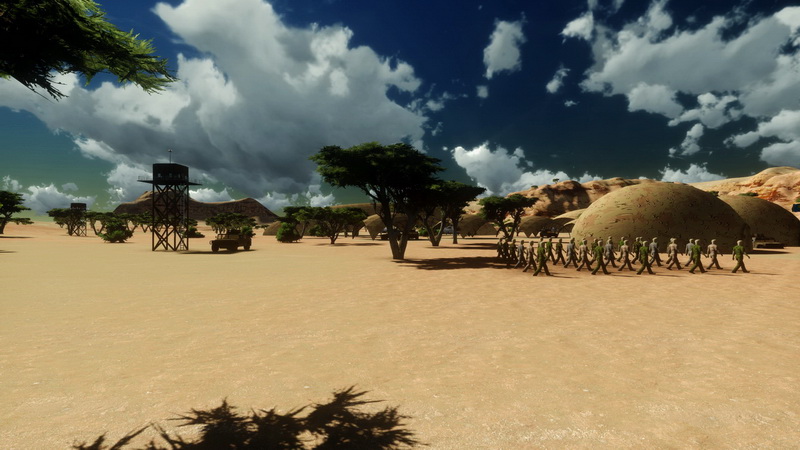 Kamufliažiniai Kompleksai Kupoluose | Spec. Operacijų Stovykloms ir Taikos Palaikymo Pajėgoms