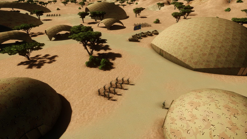 Kamufliažiniai Kompleksai Kupoluose | Spec. Operacijų Stovykloms ir Taikos Palaikymo Pajėgoms