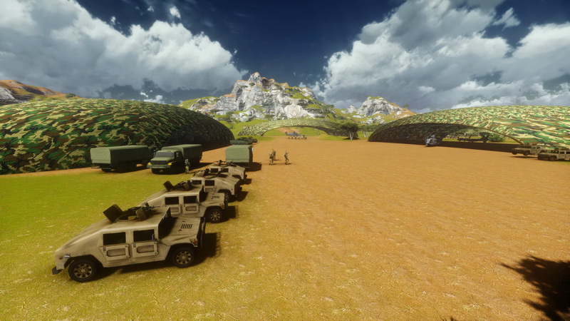 Kamufliažiniai Kompleksai Kupoluose | Spec. Operacijų Stovykloms ir Taikos Palaikymo Pajėgoms