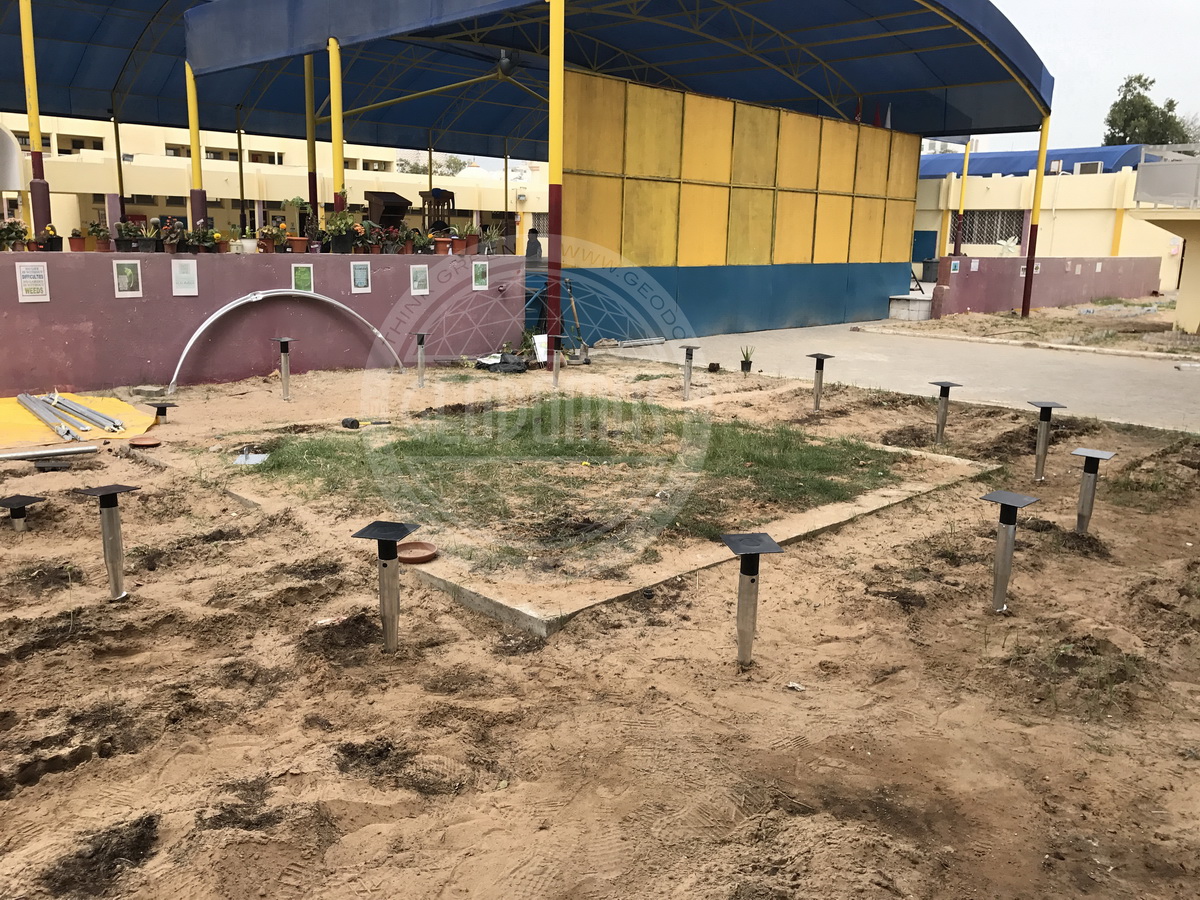 28m² BIO Lauko Klasė Ø6m Kupolas | Filipinų Mokykla, Abu Dabis