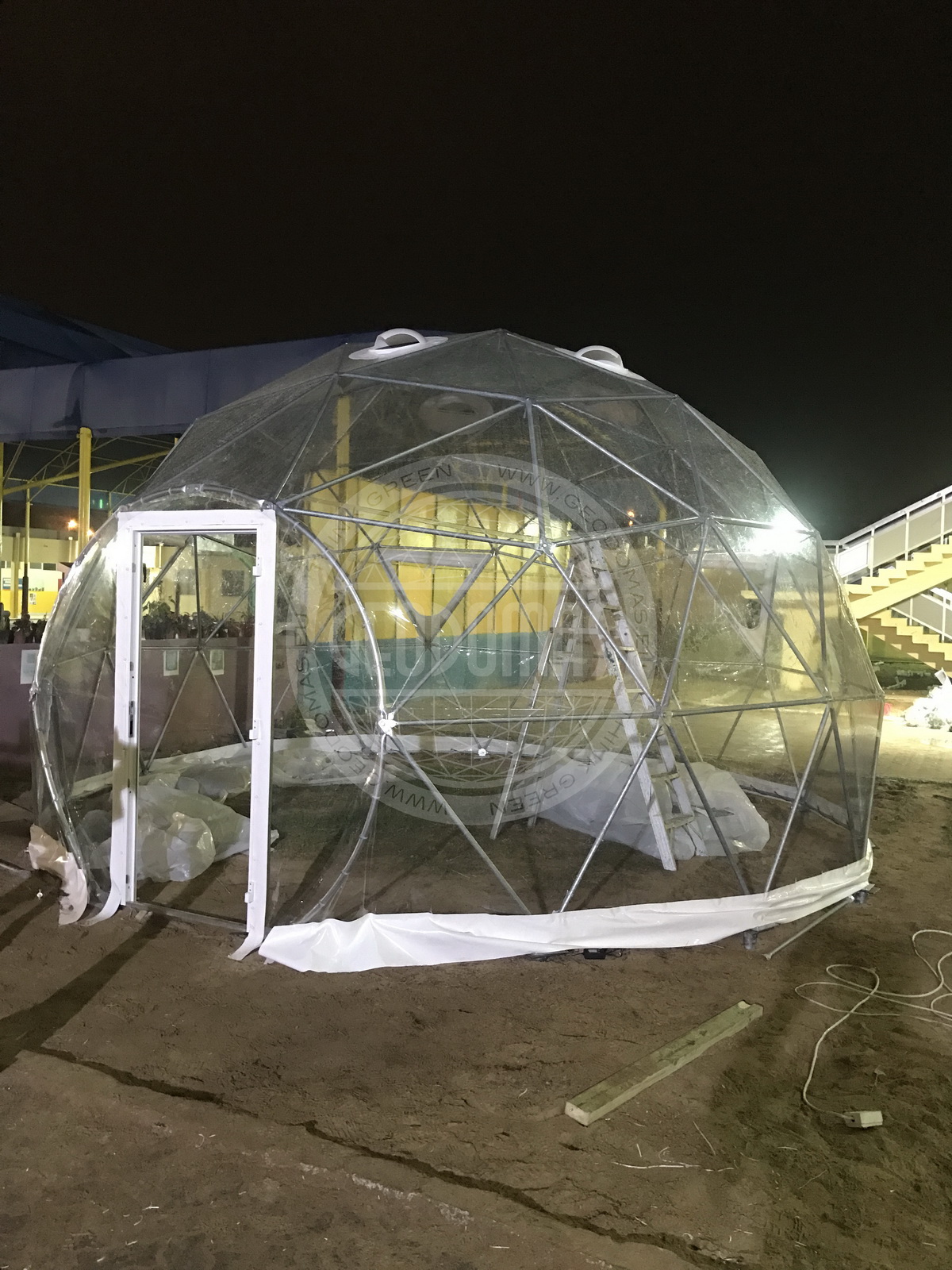 28m² BIO Lauko Klasė Ø6m Kupolas | Filipinų Mokykla, Abu Dabis