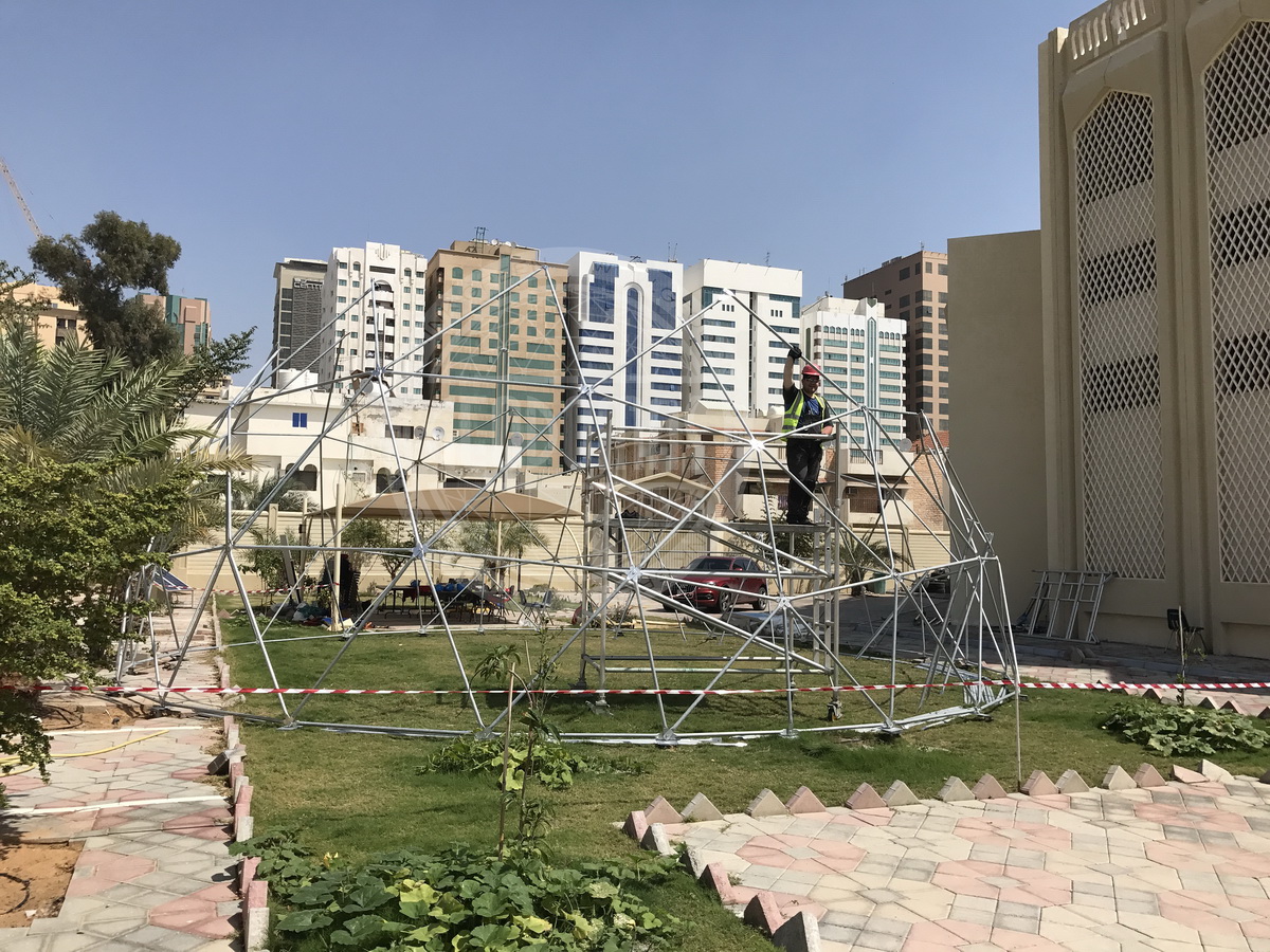BIO Kupolas Ø12m Aishah Bint Abi Baker Mokyklai | Abu Dabis, JAE