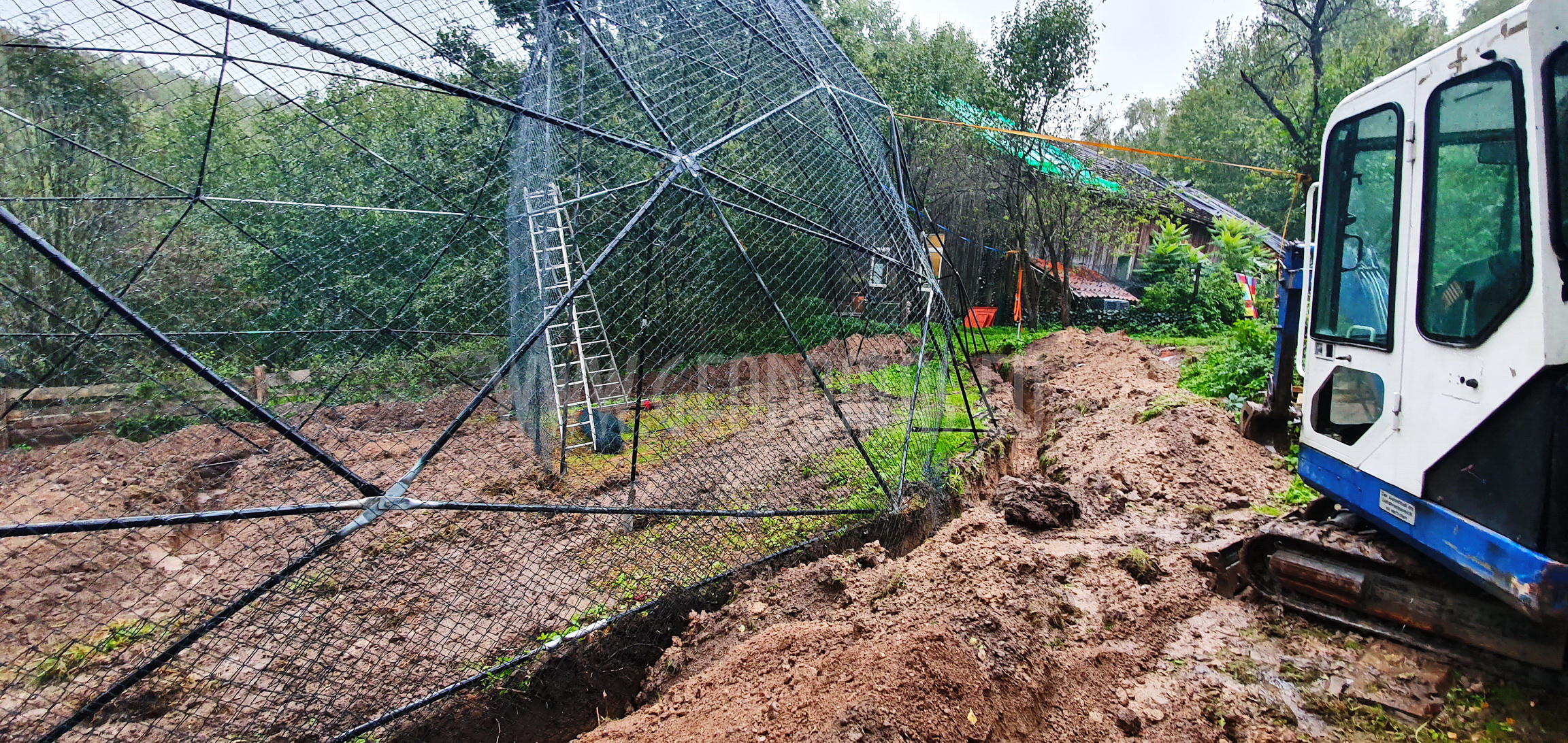 Ø6-Ø7-Ø30m Kupolai Laukinių Paukščių Reabilitacijos Centrui | Bukvald, Lenkija