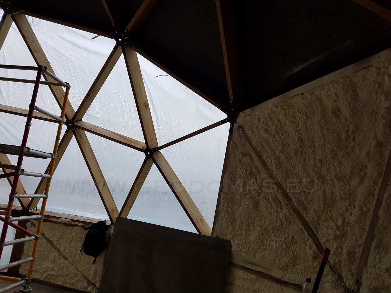 153m2 Svečių Namas Su Pirtimi Kupolas Ø12m | Ūkio sodyba, Širvintų r.