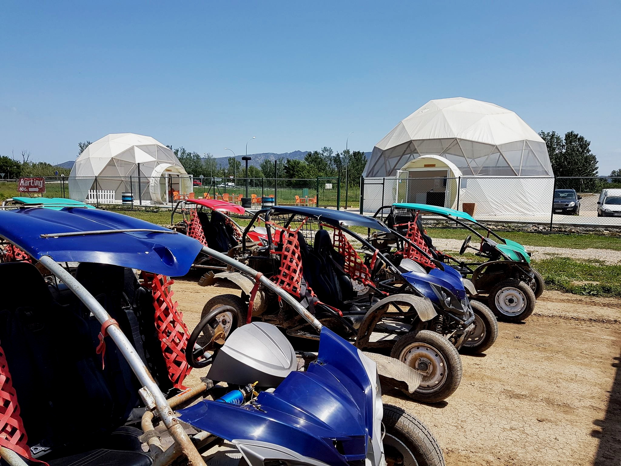 „Circuito Trasa Cross Costa Brava“ Ø8m ir 10m Kupolai | Girona, Ispanija
