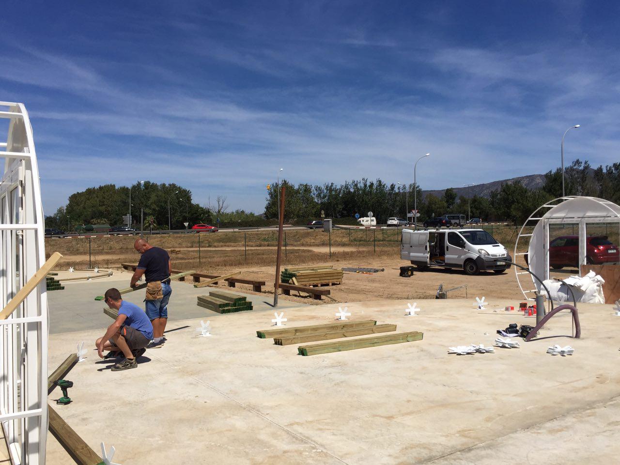 „Circuito Trasa Cross Costa Brava“ Ø8m ir 10m Kupolai | Girona, Ispanija