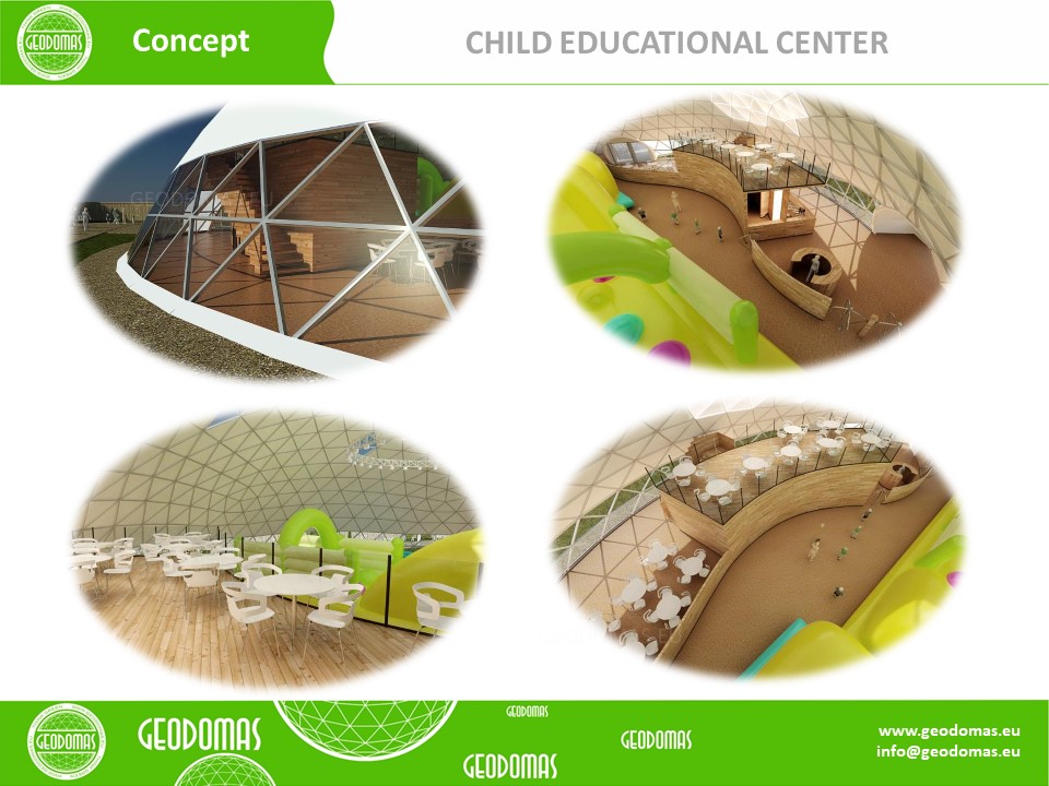 Vaikų Edukacijos ir Sveikatingumo Centras | Kupolas 1200m2