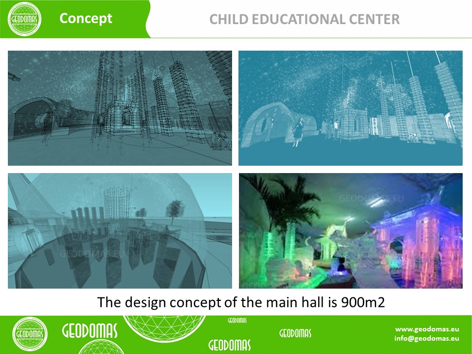 Vaikų Edukacijos ir Sveikatingumo Centras | Kupolas 1200m2