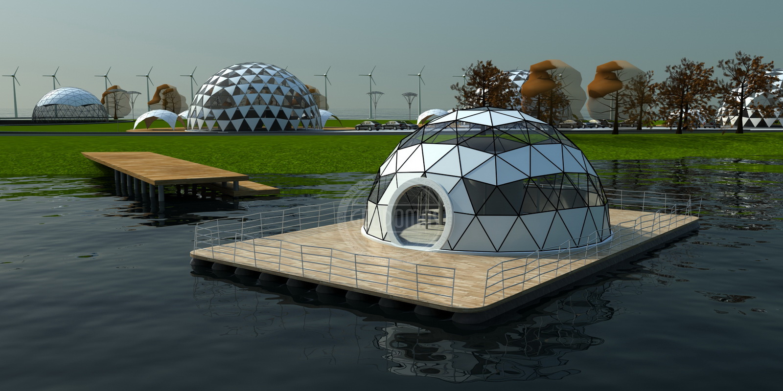 “Auksiniai Vartai” viešbutis 2500m2 | Kupolai Apgyvendinimui, Rusija