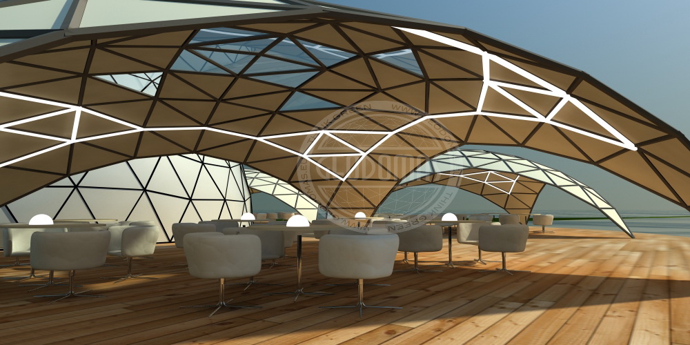 “Auksiniai Vartai” viešbutis 2500m2 | Kupolai Apgyvendinimui, Rusija