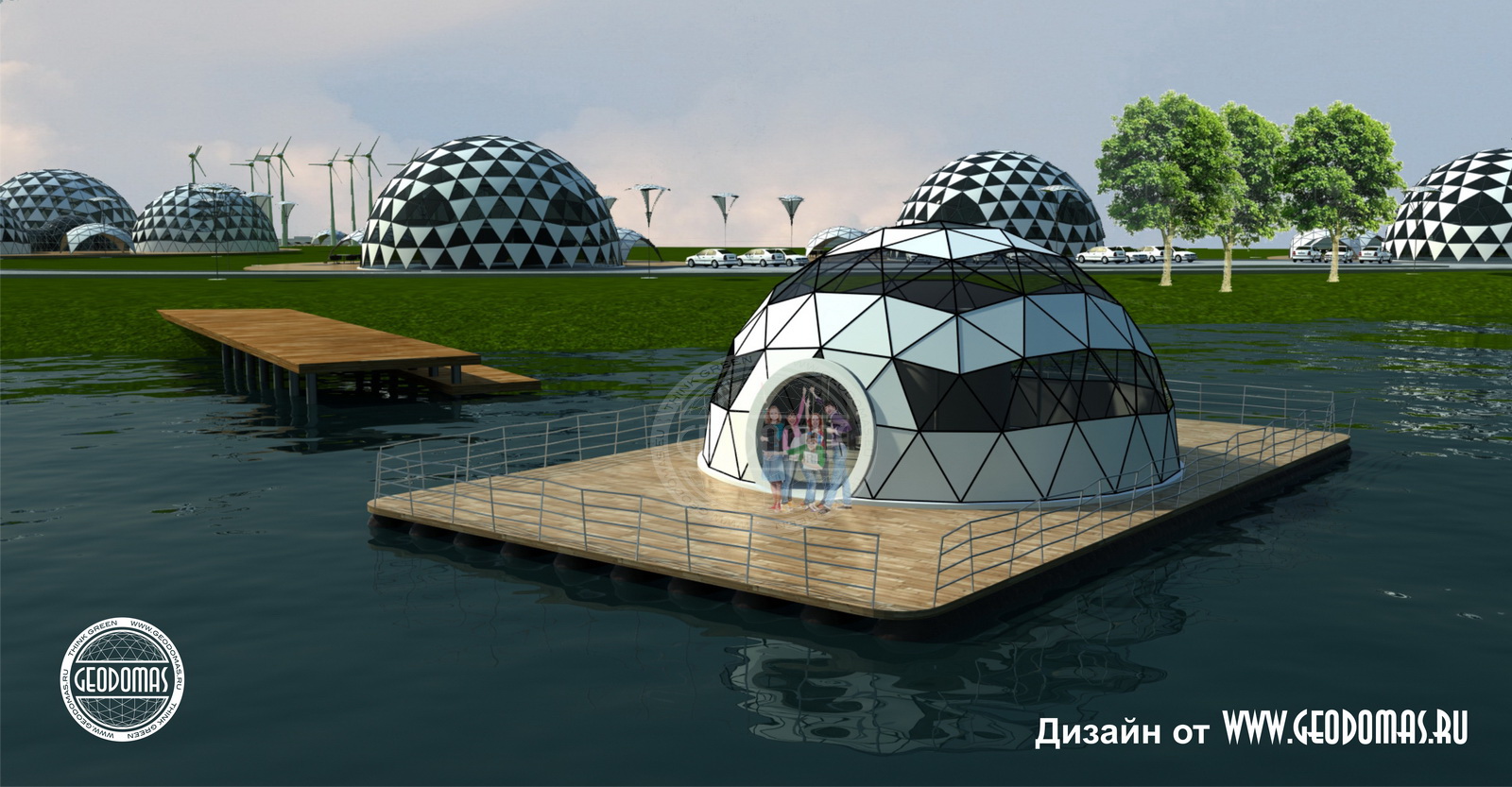 “Auksiniai Vartai” viešbutis 2500m2 | Kupolai Apgyvendinimui, Rusija