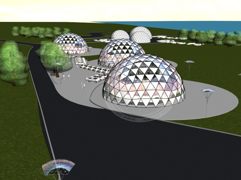 “Auksiniai Vartai” viešbutis 2500m2 | Kupolai Apgyvendinimui, Rusija