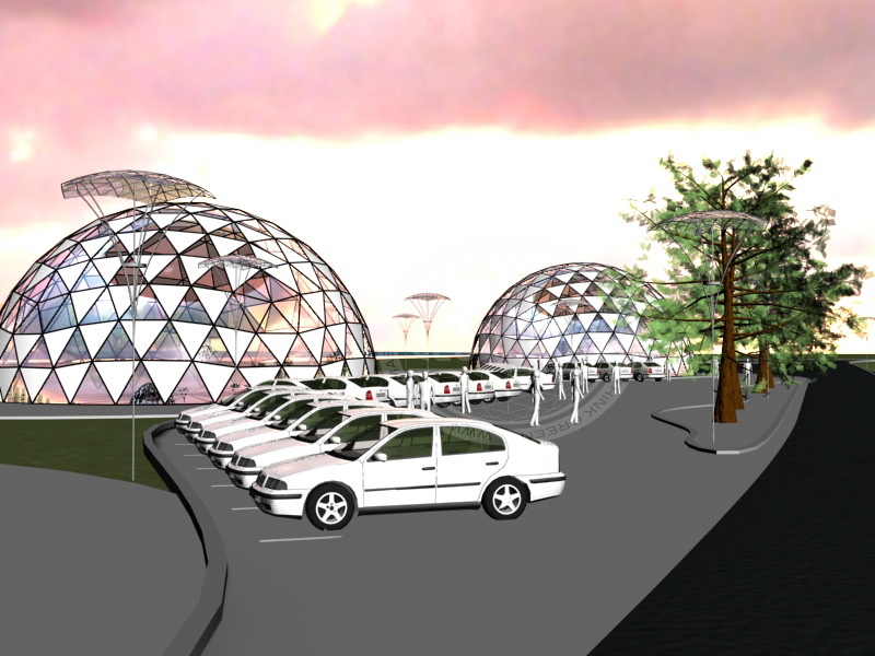 “Auksiniai Vartai” viešbutis 2500m2 | Kupolai Apgyvendinimui, Rusija