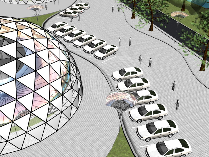 “Auksiniai Vartai” viešbutis 2500m2 | Kupolai Apgyvendinimui, Rusija