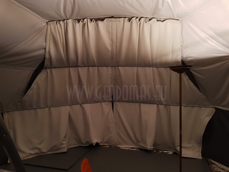 30m² Lauko Klasė Ø6m kupolas | Kūrybinė studija