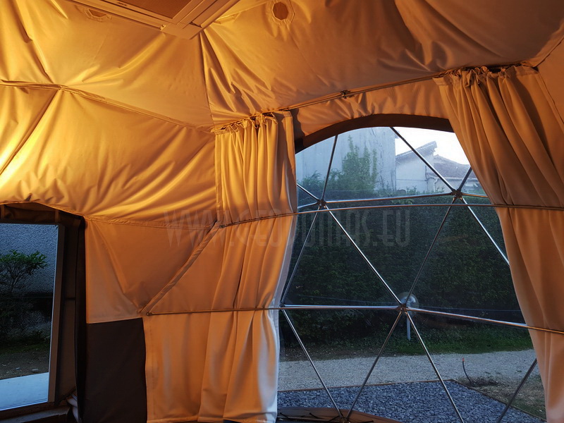 30m² Lauko Klasė Ø6m kupolas | Kūrybinė studija