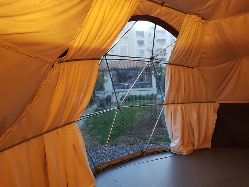 30m² Lauko Klasė Ø6m kupolas | Kūrybinė studija