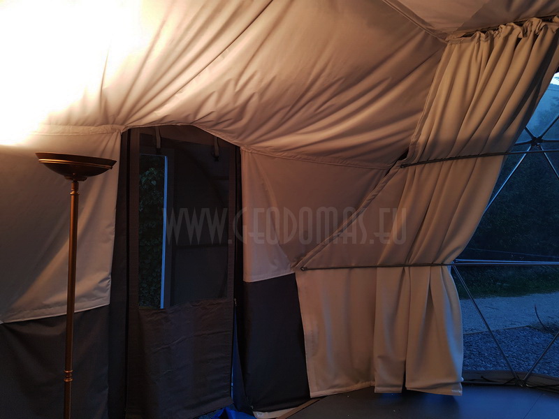 30m² Lauko Klasė Ø6m kupolas | Kūrybinė studija