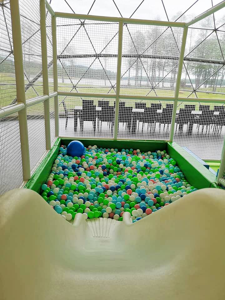 254m² Vaikų Žaidimo kompleksas Ø18m kupolas H6,5m | Margio Poilsiavietė, Trakai