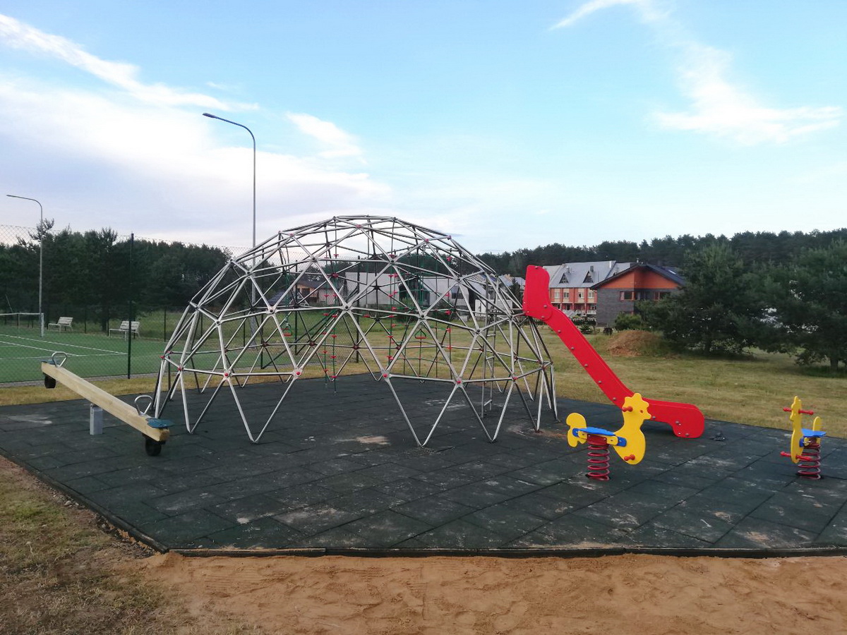 Ø11m & Ø6m „Vytautas Mineral SPA“ Terasos Kupolai | Birštonas, Lietuva