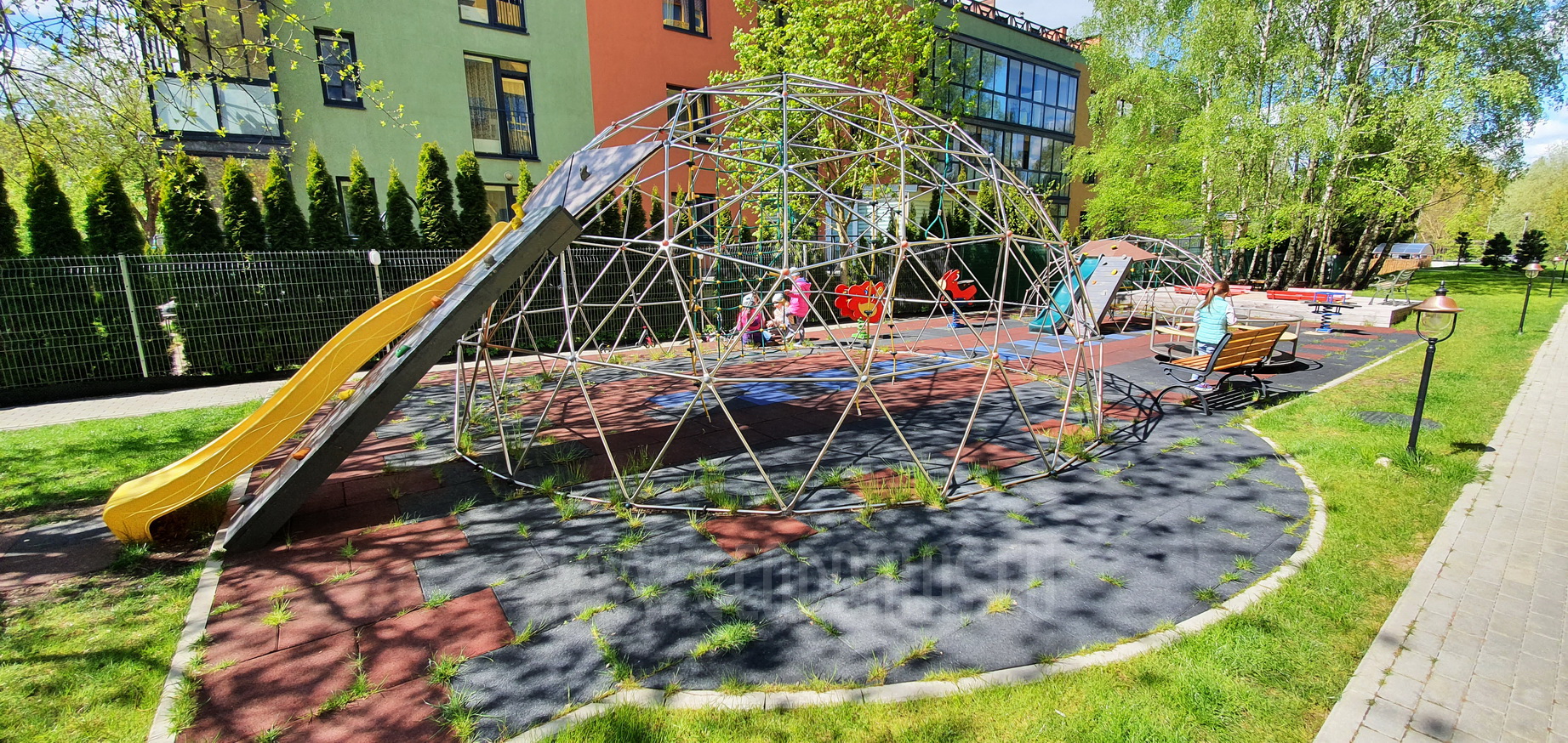 20m2 Lauko Pavesinė Ø5m Kupolas | Fontanų Namai, Vilnius