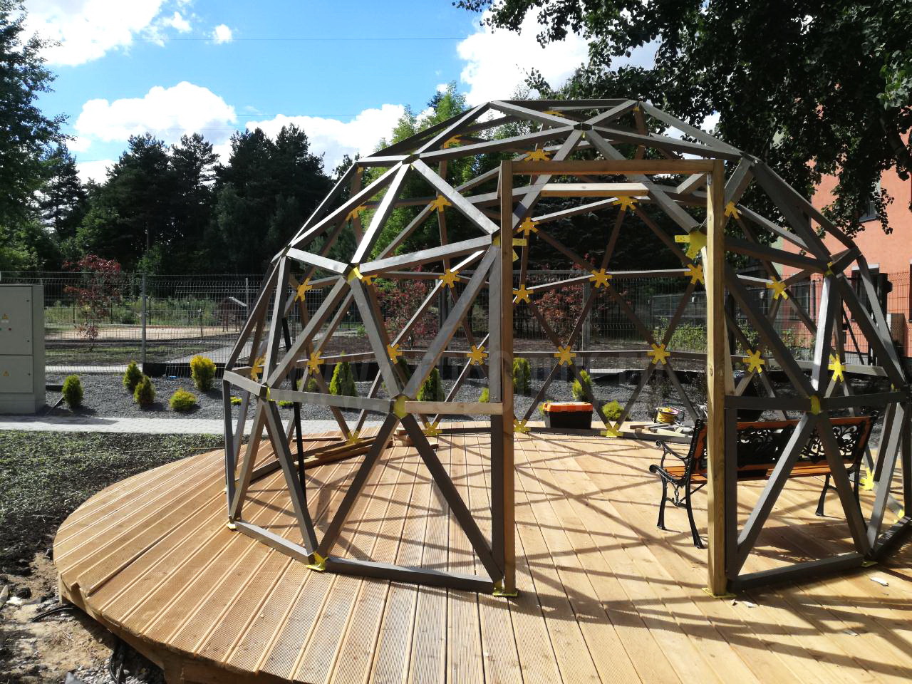 20m2 Lauko Pavesinė Ø5m Kupolas | Fontanų Namai, Vilnius