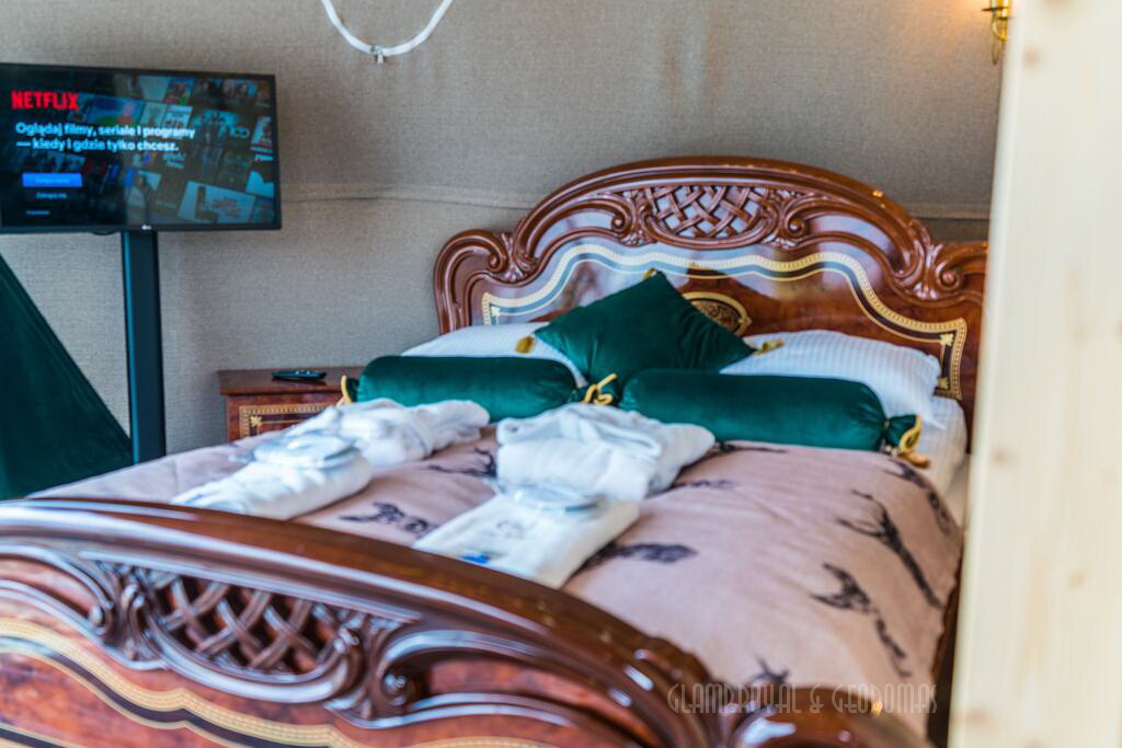 35m² Glamp Royal poilsiavietė Ø6,7m x 4kompl Kupolai | Zakopanė, Lenkija