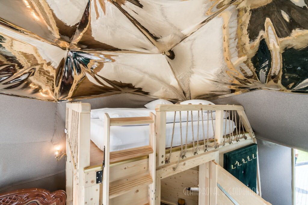 35m² Glamp Royal poilsiavietė Ø6,7m x 4kompl Kupolai | Zakopanė, Lenkija