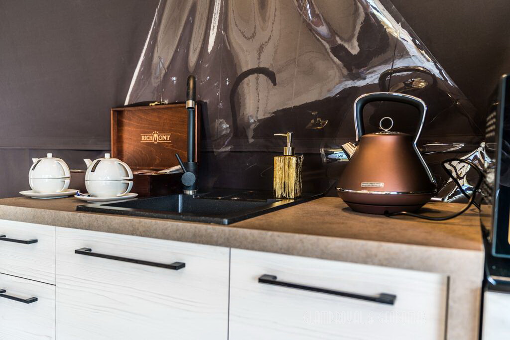 35m² Glamp Royal poilsiavietė Ø6,7m x 4kompl Kupolai | Zakopanė, Lenkija