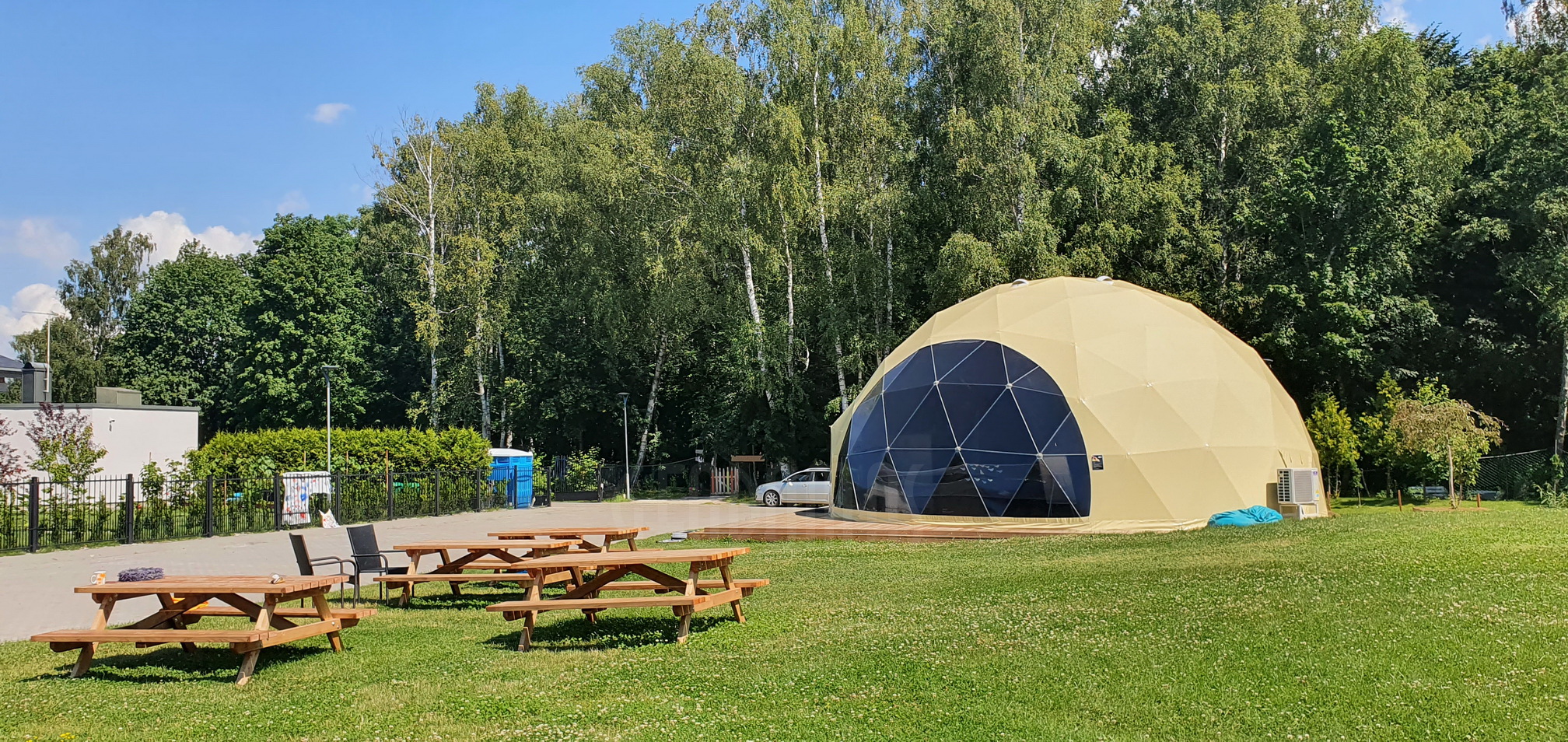 95m² Lauko klasė Spec. Poreikių vaikams Ø11m | Šv. Pranciškaus Asyžiečio bažnyčia, Klaipėda