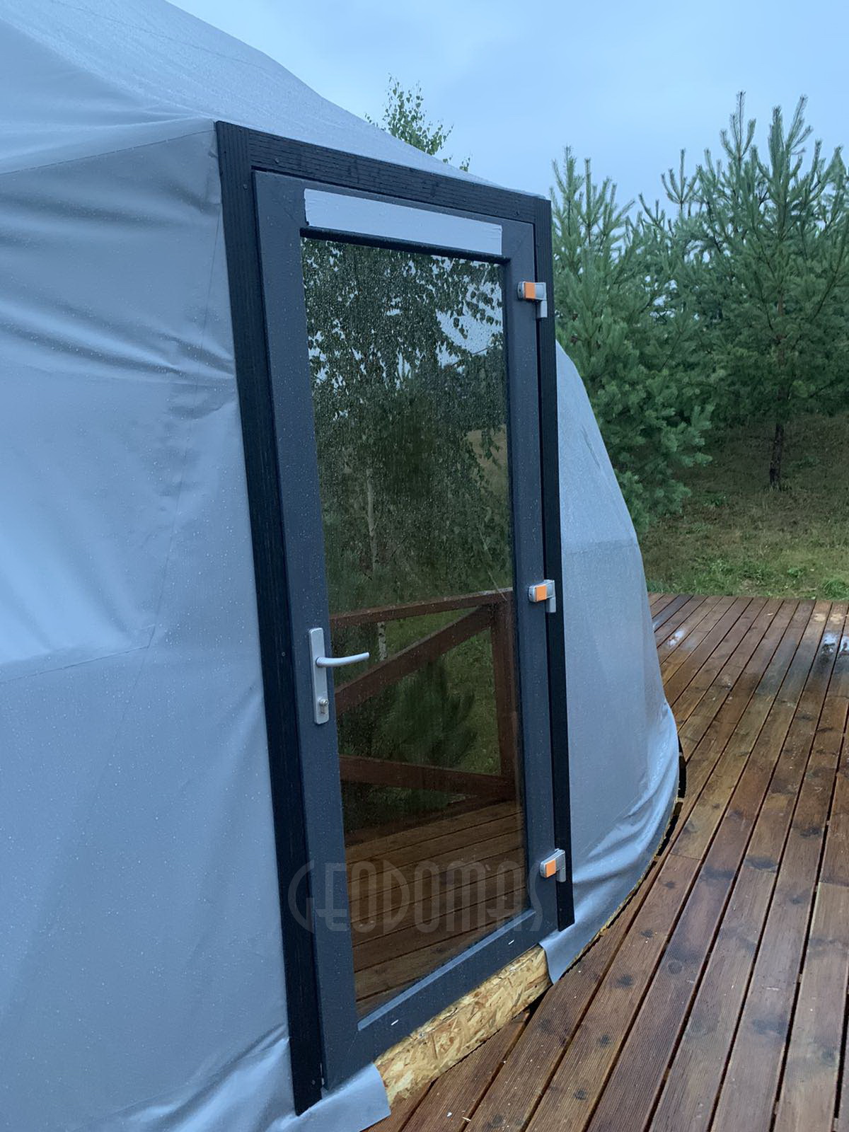 50m² ALOVE Glamping Kupolas Ø8m | Kaimo turizmas, Alovės ežeras