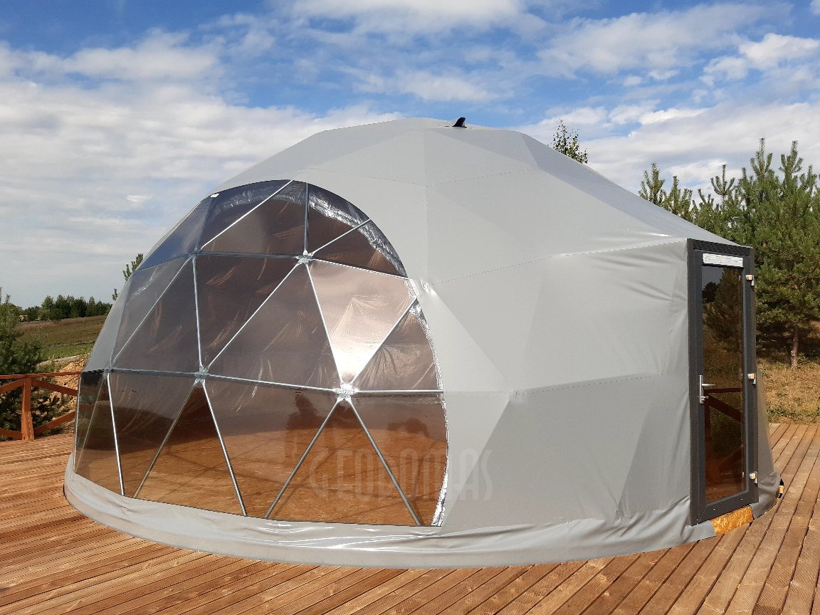 50m² ALOVE Glamping Kupolas Ø8m | Kaimo turizmas, Alovės ežeras