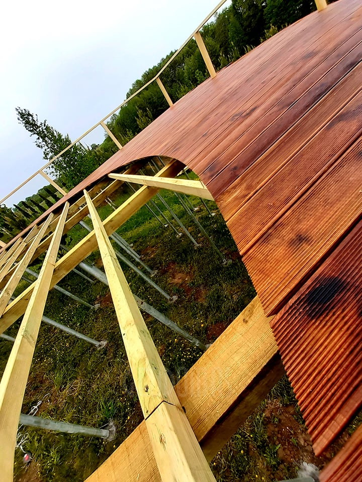 50m² ALOVE Glamping Kupolas Ø8m | Kaimo turizmas, Alovės ežeras