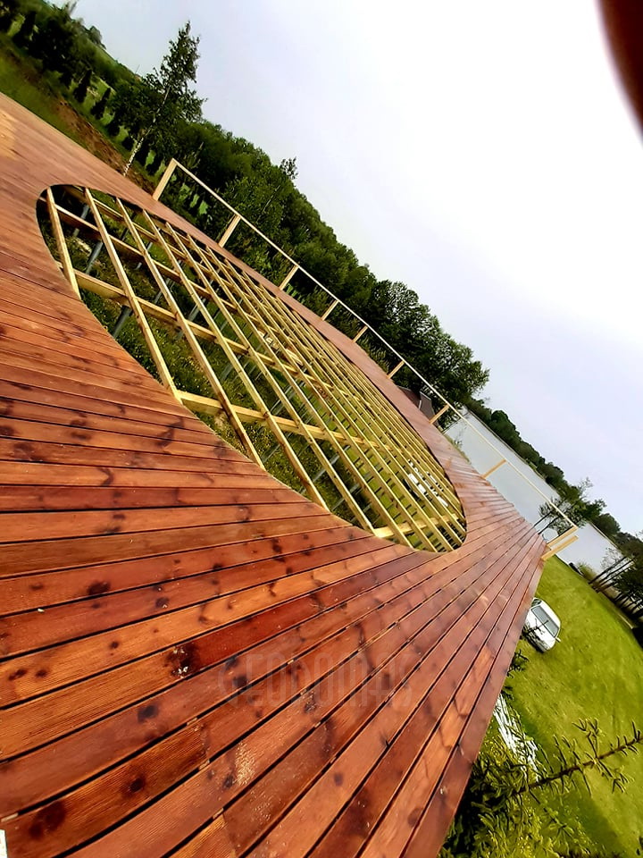 50m² ALOVE Glamping Kupolas Ø8m | Kaimo turizmas, Alovės ežeras