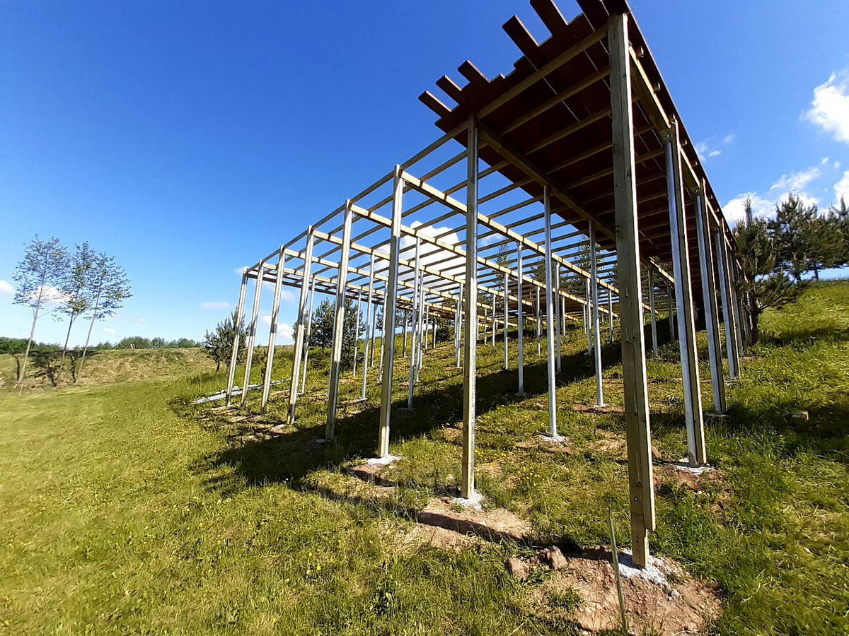 50m² ALOVE Glamping Kupolas Ø8m | Kaimo turizmas, Alovės ežeras